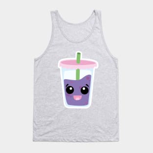 Cute Boba Bubble Tea Tank Top